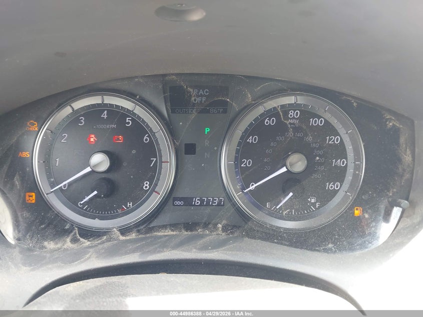 2012 Lexus ES VIN JTHBK1EG7C2478079 IAAI salvage auction — FRONT END, Salvage (South Carolina), sold $800 on 2026-07-15 (photo 7)
