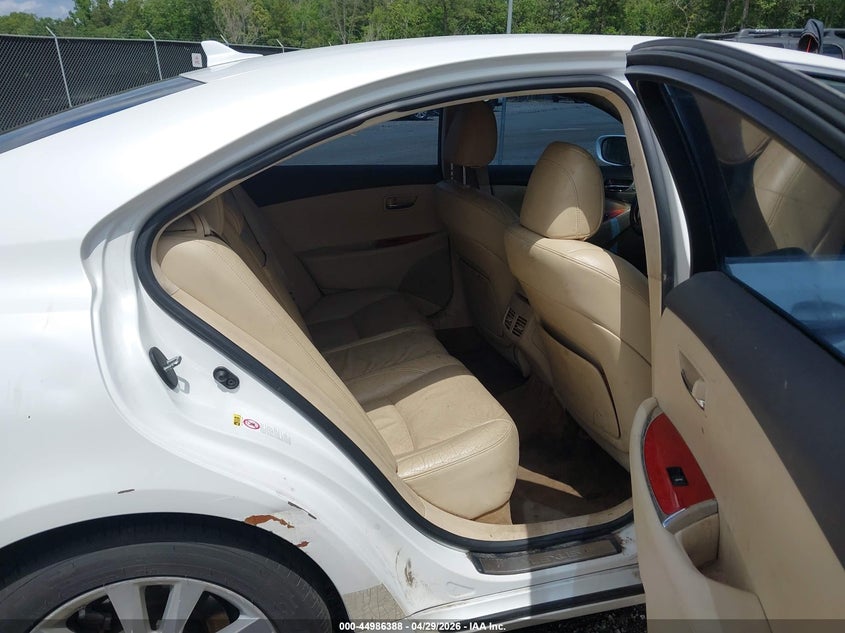 2012 Lexus ES VIN JTHBK1EG7C2478079 IAAI salvage auction — FRONT END, Salvage (South Carolina), sold $800 on 2026-07-15 (photo 8)