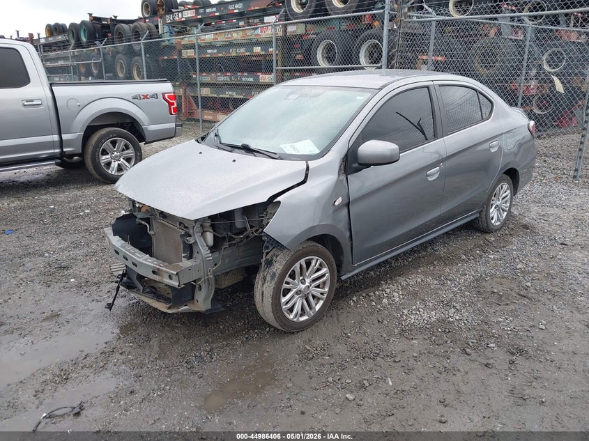 2021 Mitsubishi Mirage VIN ML32FUFJ7MHF01849 IAAI salvage auction — FRONT END, Salvage (Georgia), sold $1,500 on 2026-07-09 (photo 2)