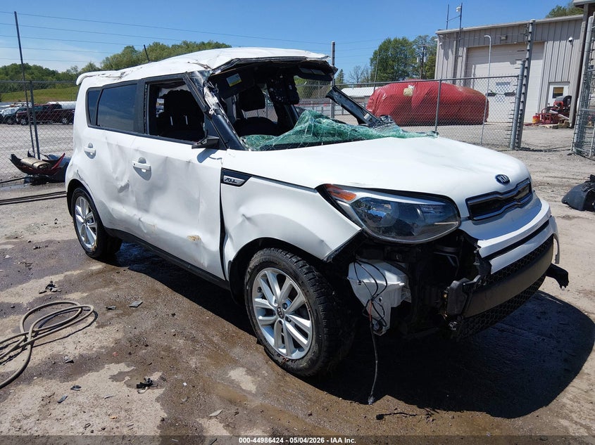 2017 Kia Soul VIN KNDJP3A51H7468124 IAAI salvage auction — ROLLOVER, Non-Repairable Certificate (West Virginia), sold $325 on 2026-07-11 (photo 1)