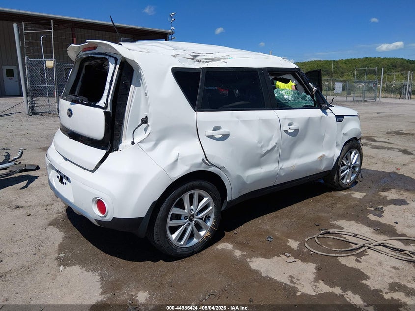 2017 Kia Soul VIN KNDJP3A51H7468124 IAAI salvage auction — ROLLOVER, Non-Repairable Certificate (West Virginia), sold $325 on 2026-07-11 (photo 4)