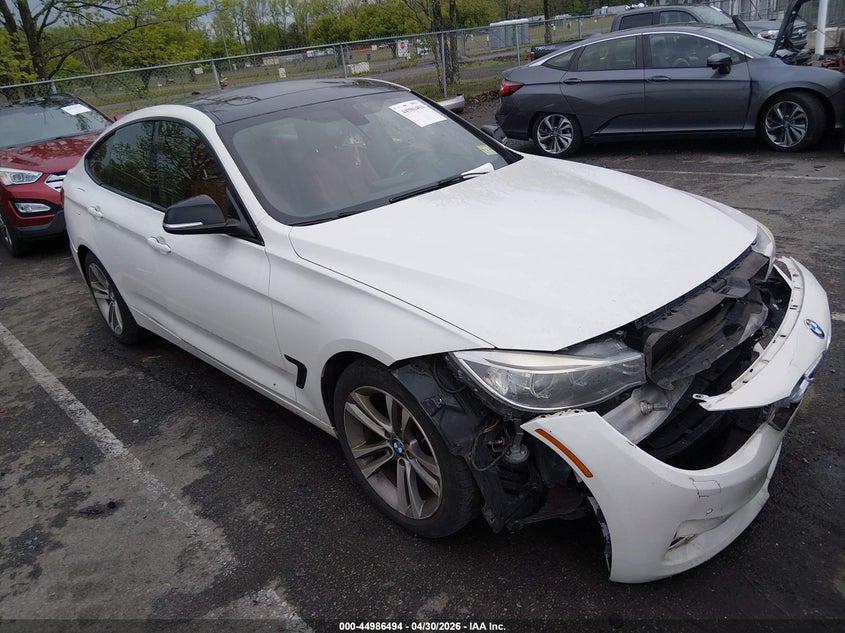 2014 BMW 3er VIN WBA3X5C58ED556745 IAAI salvage auction — FRONT END, Salvage (New Jersey), sold $700 on 2026-08-17 (photo 1)