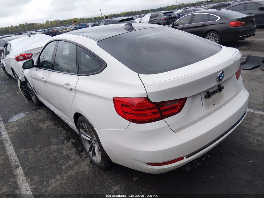 2014 BMW 3er VIN WBA3X5C58ED556745 IAAI salvage auction — FRONT END, Salvage (New Jersey), sold $700 on 2026-08-17 (photo 3)