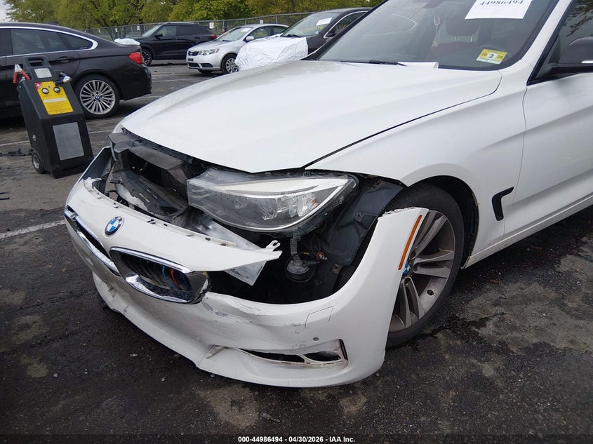 2014 BMW 3er VIN WBA3X5C58ED556745 IAAI salvage auction — FRONT END, Salvage (New Jersey), sold $700 on 2026-08-17 (photo 6)