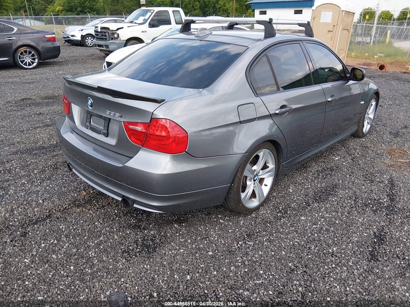 2011 BMW 3 series VIN WBAPM5C58BE576302 IAAI salvage auction — SIDE, Salvage (South Carolina), sold $2,150 on 2026-07-09 (photo 4)