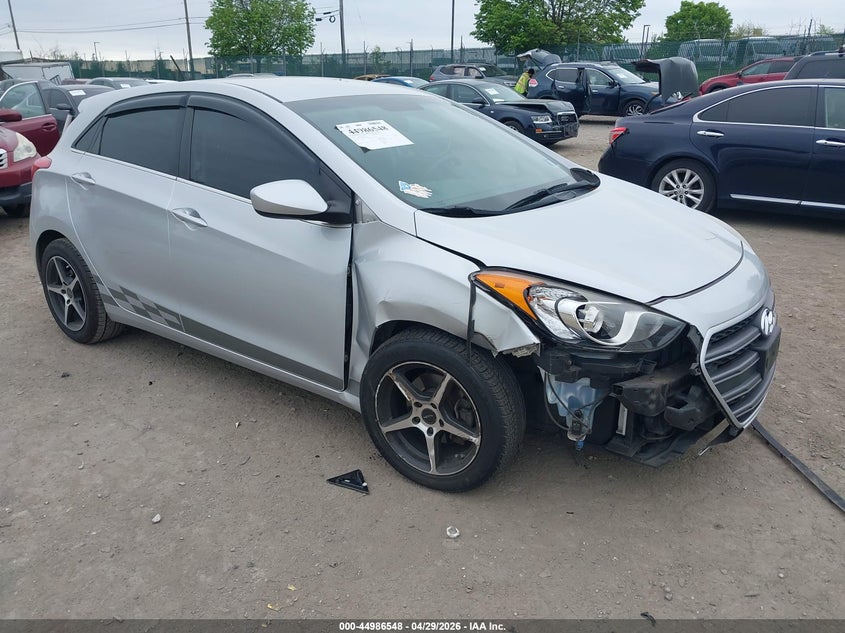 2016 Hyundai Elantra VIN KMHD35LH8GU286833 IAAI salvage auction — RIGHT FRONT, Salvage Title, sold $1,000 on 2026-07-12 (photo 1)