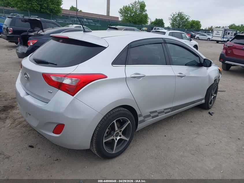 2016 Hyundai Elantra VIN KMHD35LH8GU286833 IAAI salvage auction — RIGHT FRONT, Salvage Title, sold $1,000 on 2026-07-12 (photo 4)