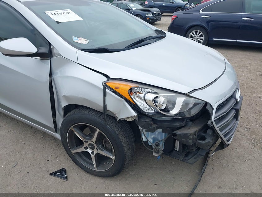 2016 Hyundai Elantra VIN KMHD35LH8GU286833 IAAI salvage auction — RIGHT FRONT, Salvage Title, sold $1,000 on 2026-07-12 (photo 6)