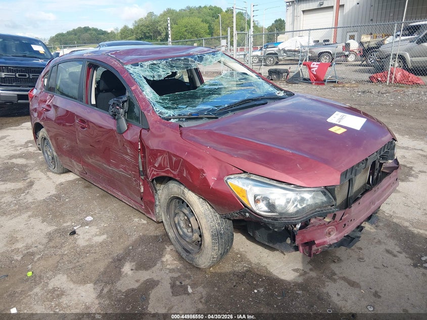 2013 Subaru Impreza VIN JF1GPAA61DH805702 IAAI salvage auction — ROLLOVER, Salvage (West Virginia), sold $175 on 2026-07-09 (photo 1)