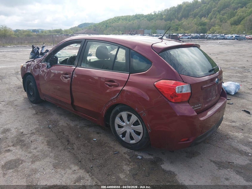 2013 Subaru Impreza VIN JF1GPAA61DH805702 IAAI salvage auction — ROLLOVER, Salvage (West Virginia), sold $175 on 2026-07-09 (photo 3)