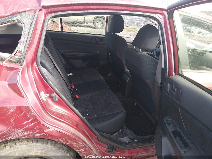 2013 Subaru Impreza VIN JF1GPAA61DH805702 IAAI salvage auction — ROLLOVER, Salvage (West Virginia), sold $175 on 2026-07-09 (photo 8)