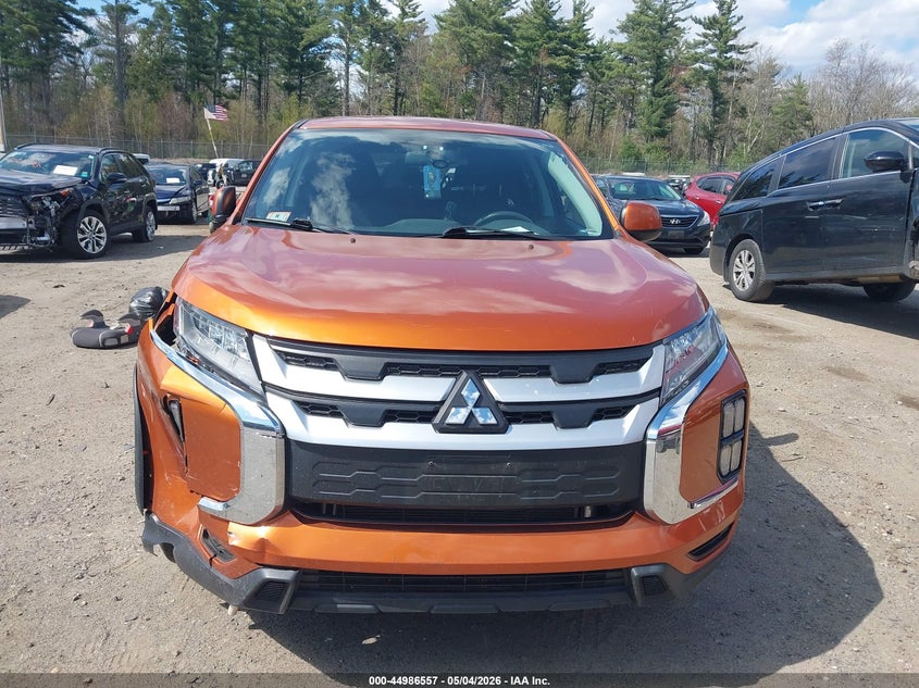 2020 Mitsubishi Outlander VIN JA4AR3AU5LU022371 IAAI salvage auction — FRONT & REAR, Salvage (Massachusetts), sold $4,050 on 2026-07-25 (photo 6)
