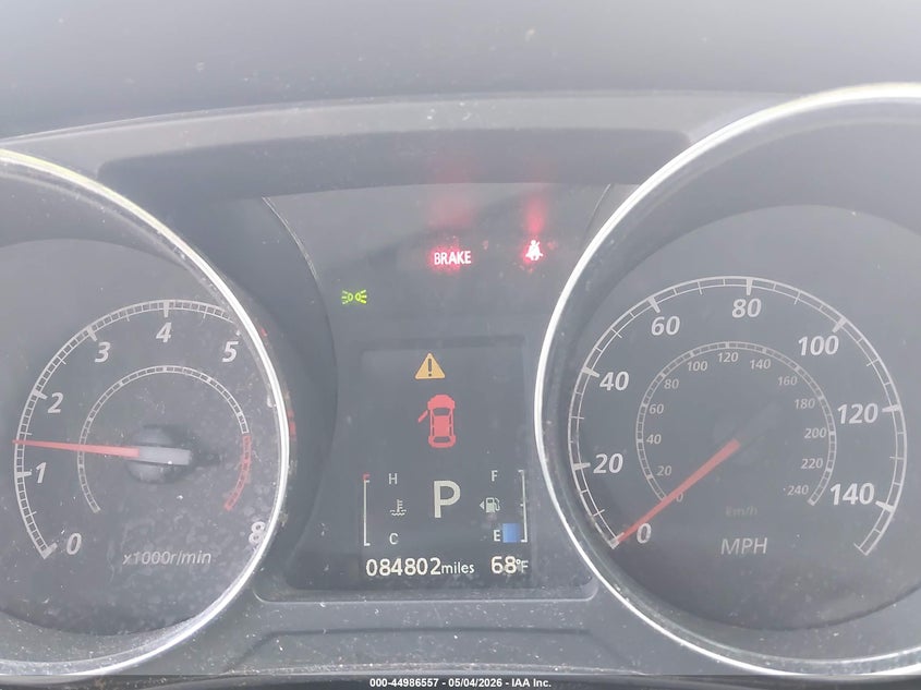2020 Mitsubishi Outlander VIN JA4AR3AU5LU022371 IAAI salvage auction — FRONT & REAR, Salvage (Massachusetts), sold $4,050 on 2026-07-25 (photo 7)
