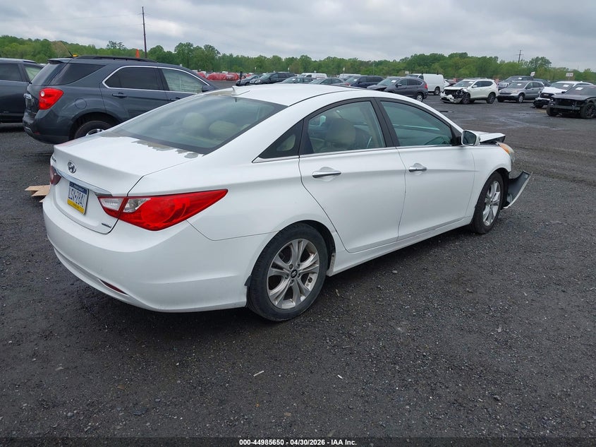 2013 Hyundai Sonata VIN 5NPEC4ACXDH691480 IAAI salvage auction — FRONT END, Salvage (Pennsylvania), sold $475 on 2026-07-20 (photo 4)