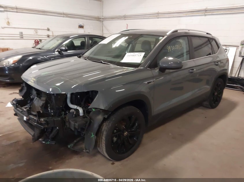 2022 Volkswagen Taos VIN 3VVPX7B25NM056927 IAAI salvage auction — FRONT END, Salvage Title, sold $7,900 on 2026-07-15 (photo 2)