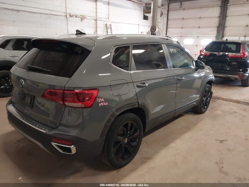 2022 Volkswagen Taos VIN 3VVPX7B25NM056927 IAAI salvage auction — FRONT END, Salvage Title, sold $7,900 on 2026-07-15 (photo 4)