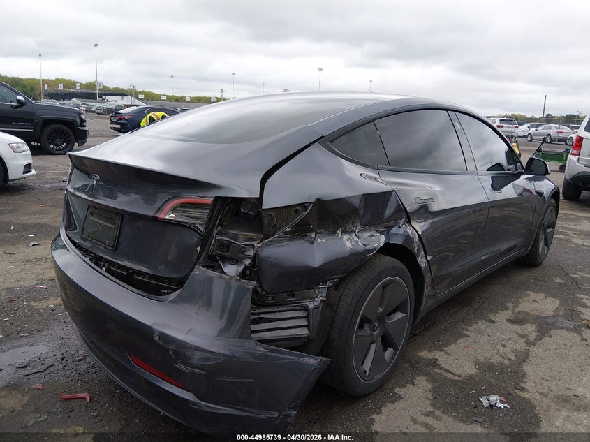 2023 Tesla Model 3 VIN 5YJ3E1EA3PF512451 IAAI salvage auction — REAR END, Salvage (New Jersey), sold $8,650 on 2026-07-16 (photo 6)