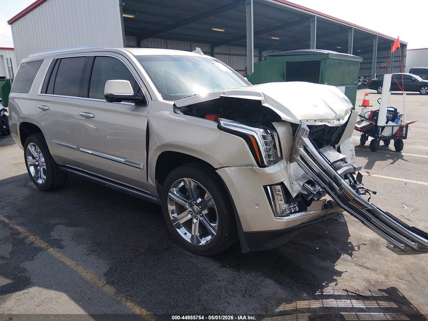 2017 Cadillac Escalade VIN 1GYS3CKJ8HR296958 IAAI salvage auction — FRONT END, Wait Title, sold $7,875 on 2026-07-29 (photo 1)