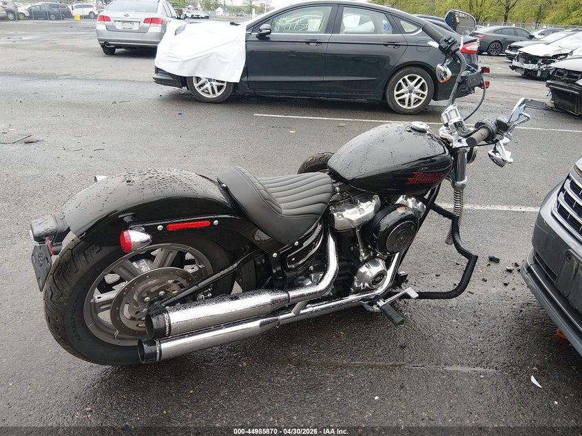 2023 Harley-davidson Softail VIN 1HD1BVJ10PB056763 IAAI salvage auction — FRONT END, Salvage (New Jersey), sold $2,050 on 2026-07-08 (photo 4)