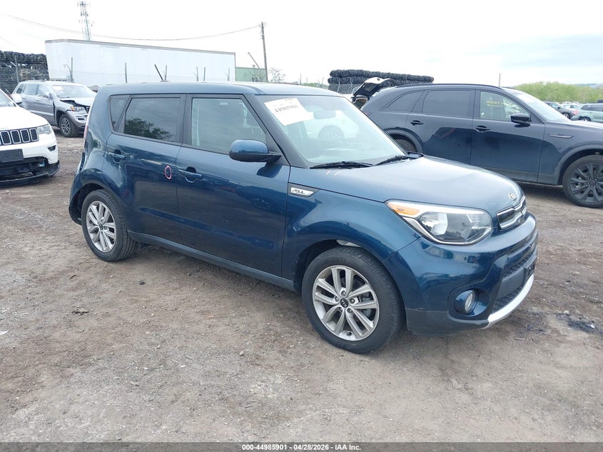 2018 Kia Soul VIN KNDJP3A57J7611194 IAAI salvage auction — REAR END, Salvage Title, sold $2,200 on 2026-07-17 (photo 1)