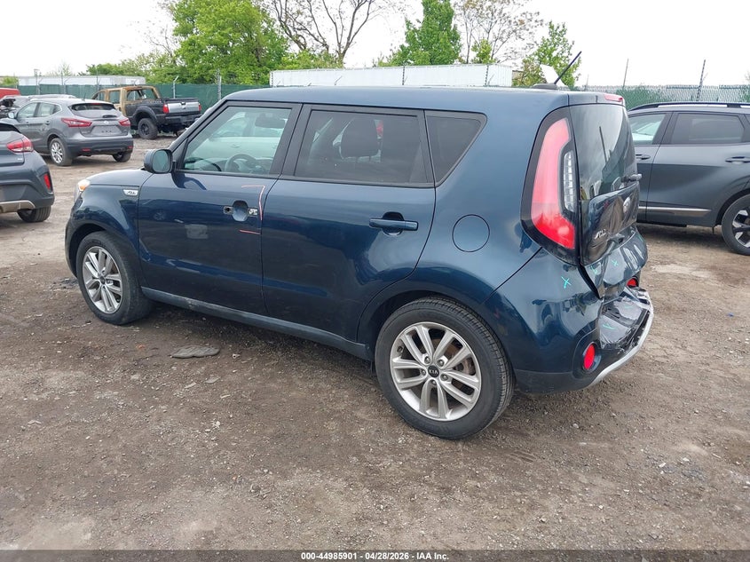 2018 Kia Soul VIN KNDJP3A57J7611194 IAAI salvage auction — REAR END, Salvage Title, sold $2,200 on 2026-07-17 (photo 3)