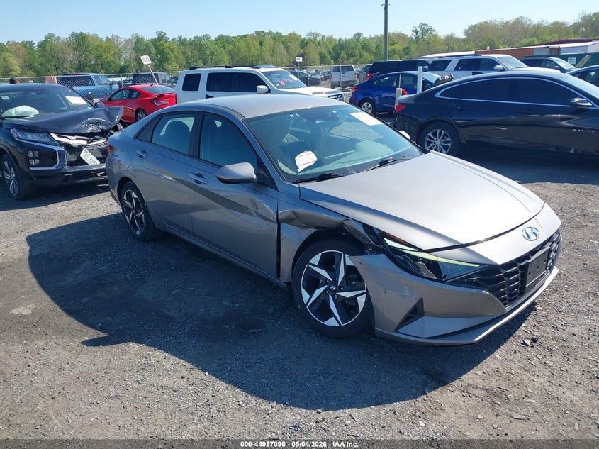 2023 Hyundai Elantra VIN KMHLS4AG5PU602806 IAAI salvage auction — RIGHT FRONT, Salvage - Greater Than 75% (Maryland), sold $4,050 on 2026-07-06 (photo 1)