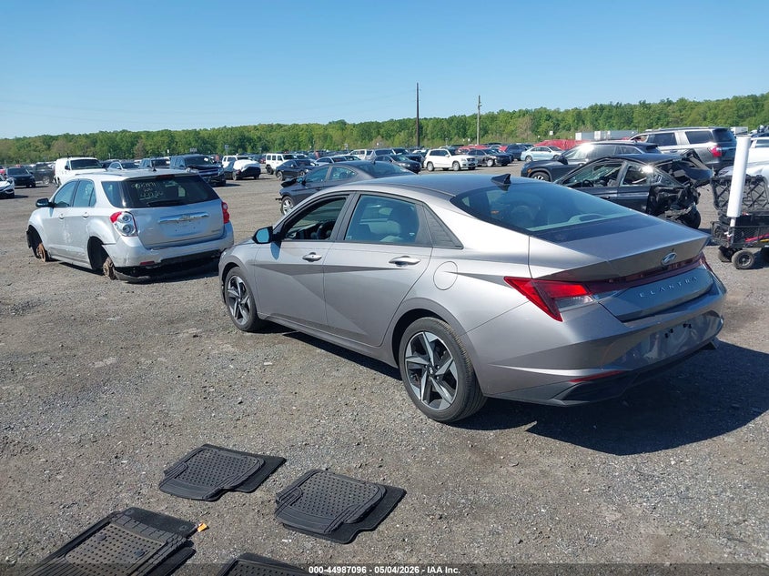 2023 Hyundai Elantra VIN KMHLS4AG5PU602806 IAAI salvage auction — RIGHT FRONT, Salvage - Greater Than 75% (Maryland), sold $4,050 on 2026-07-06 (photo 3)