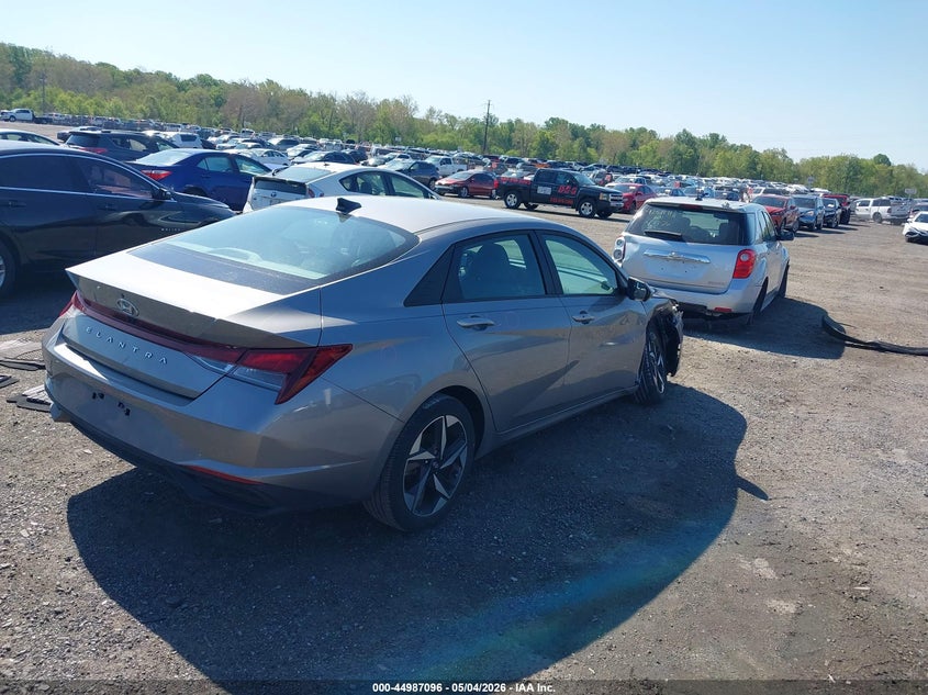 2023 Hyundai Elantra VIN KMHLS4AG5PU602806 IAAI salvage auction — RIGHT FRONT, Salvage - Greater Than 75% (Maryland), sold $4,050 on 2026-07-06 (photo 4)