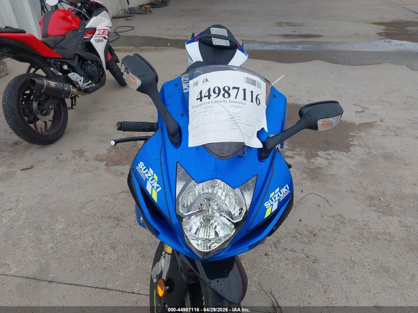 2022 Suzuki Gsx VIN JS1GR7MA9N7101112 IAAI salvage auction — SIDE, Original (Texas), sold $4,750 on 2026-07-07 (photo 5)