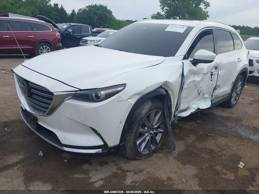 2022 Mazda Cx-9 VIN JM3TCBDY2N0612182 IAAI salvage auction — FRONT & REAR, Clear (Oklahoma), sold $4,650 on 2026-07-15 (photo 2)