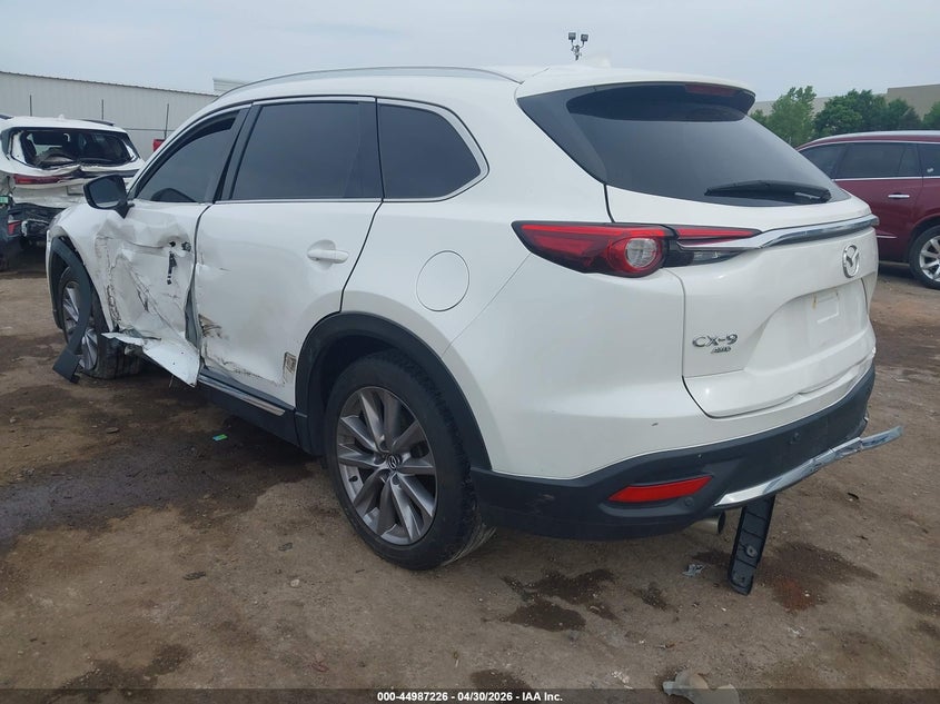 2022 Mazda Cx-9 VIN JM3TCBDY2N0612182 IAAI salvage auction — FRONT & REAR, Clear (Oklahoma), sold $4,650 on 2026-07-15 (photo 3)