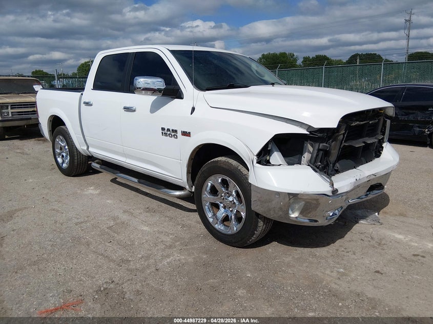 2017 Ram 1500 VIN 1C6RR7NT7HS613281 IAAI salvage auction — FRONT END, Salvage Title, sold $3,900 on 2026-07-24 (photo 1)