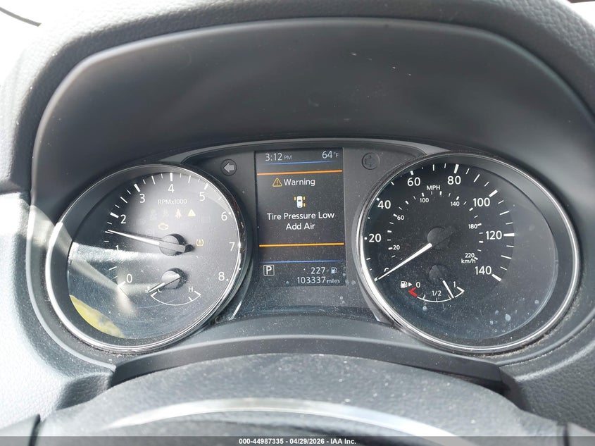 2019 Nissan Rogue VIN KNMAT2MT8KP550939 IAAI salvage auction — FRONT END, Salvage (Georgia), sold $2,300 on 2026-07-15 (photo 7)