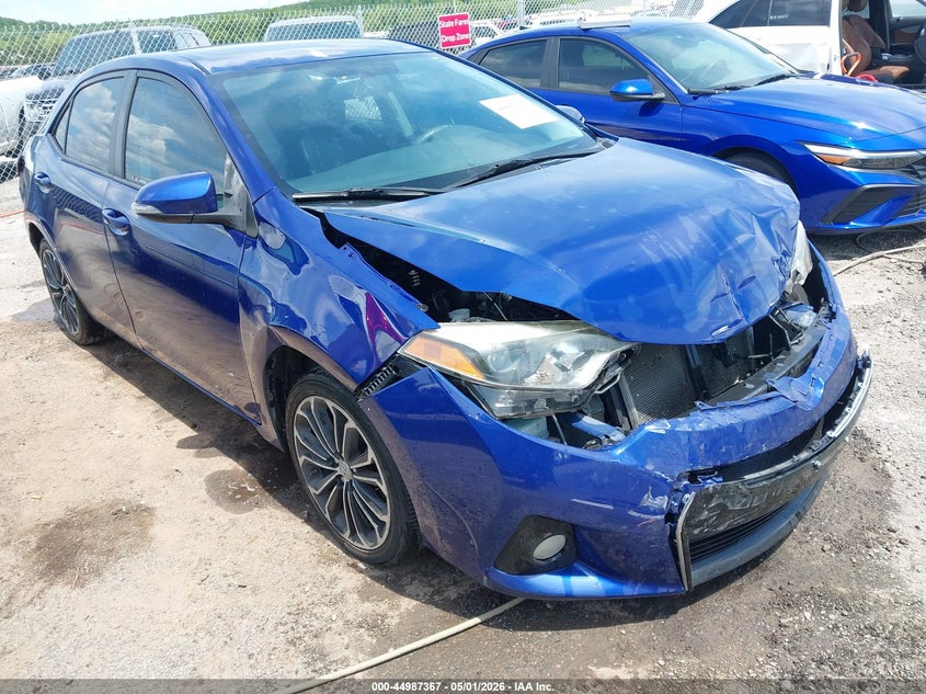 2015 Toyota Corolla VIN 5YFBURHE6FP193416 IAAI salvage auction — FRONT END, Clear (Oklahoma), sold $2,150 on 2026-07-13 (photo 1)