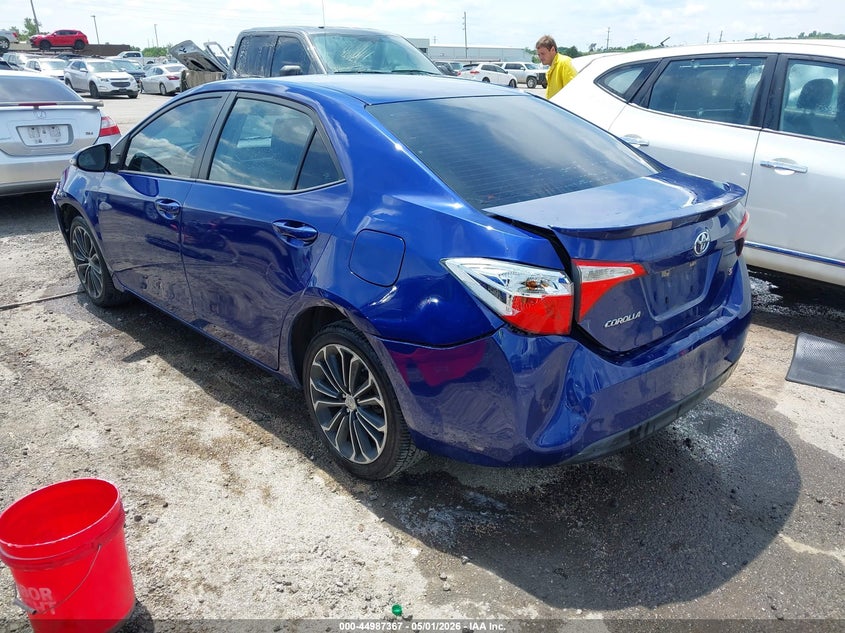2015 Toyota Corolla VIN 5YFBURHE6FP193416 IAAI salvage auction — FRONT END, Clear (Oklahoma), sold $2,150 on 2026-07-13 (photo 3)