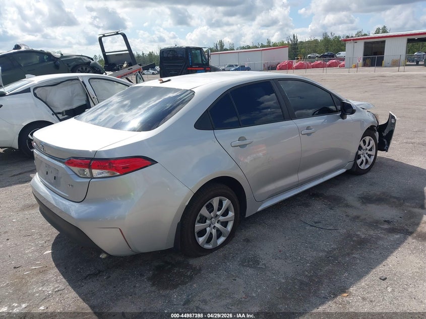 2025 Toyota Corolla VIN 5YFB4MDE8SP336367 IAAI salvage auction — FRONT END, Salvage Title, sold $5,900 on 2026-07-27 (photo 4)