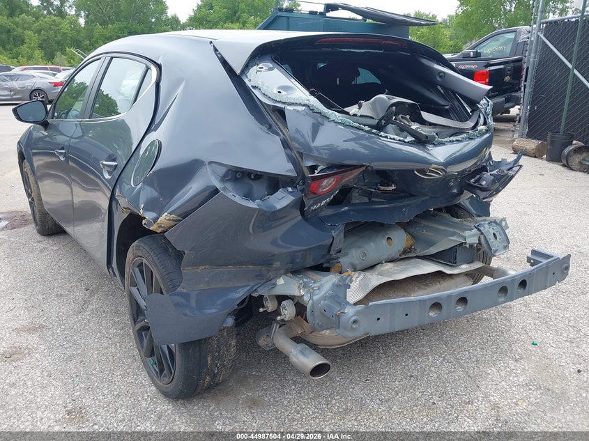 2023 Mazda 3 VIN JM1BPALM8P1607454 IAAI salvage auction — REAR END, Salvage (Kansas), sold $3,650 on 2026-07-15 (photo 3)