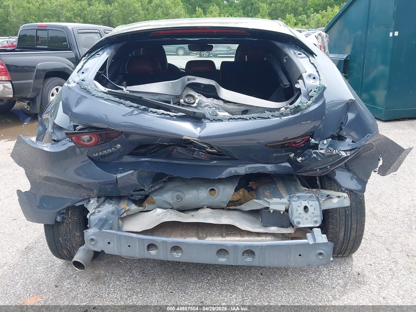 2023 Mazda 3 VIN JM1BPALM8P1607454 IAAI salvage auction — REAR END, Salvage (Kansas), sold $3,650 on 2026-07-15 (photo 6)