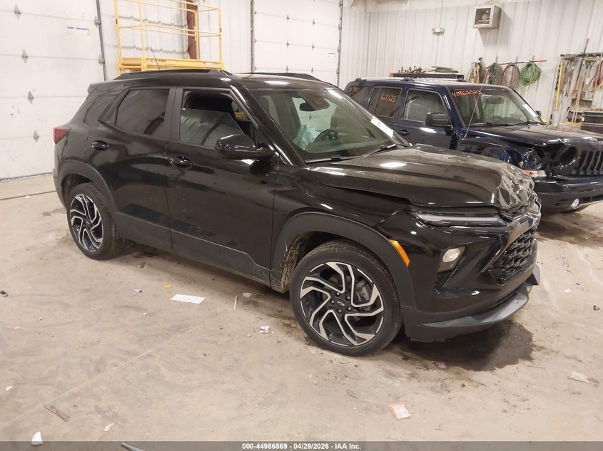 2025 Chevrolet Trailblazer VIN KL79MTSL9SB012852 IAAI salvage auction — FRONT END, Clear (Michigan), sold $8,200 on 2026-07-08 (photo 1)