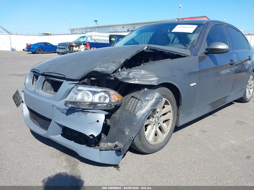 2006 BMW 3er VIN WBAVB13506KX50358 IAAI salvage auction — FRONT END, Salvage (Oregon), sold $400 on 2026-07-14 (photo 6)