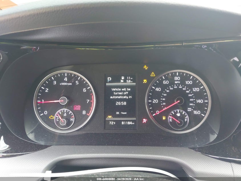 2023 Kia K5 VIN 5XXG64J20PG180450 IAAI salvage auction — FRONT END, Salvage Title, sold $1,750 on 2026-07-23 (photo 7)