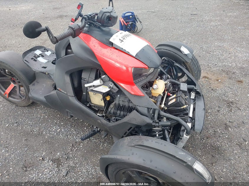 2019 Can-am/ brp Ryker VIN 3JB2FEF22KJ000602 IAAI salvage auction — FRONT END, Salvage - Greater Than 75% (Maryland), sold $1,100 on 2026-07-22 (photo 8)