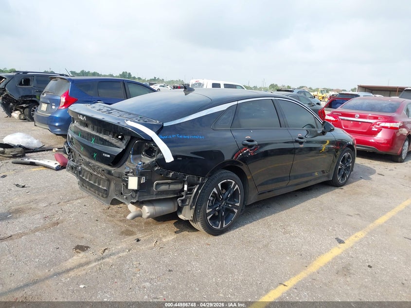 2024 Kia K5 VIN 5XXG64J2XRG237529 IAAI salvage auction — REAR END, Original (Texas), sold $9,950 on 2026-07-08 (photo 4)