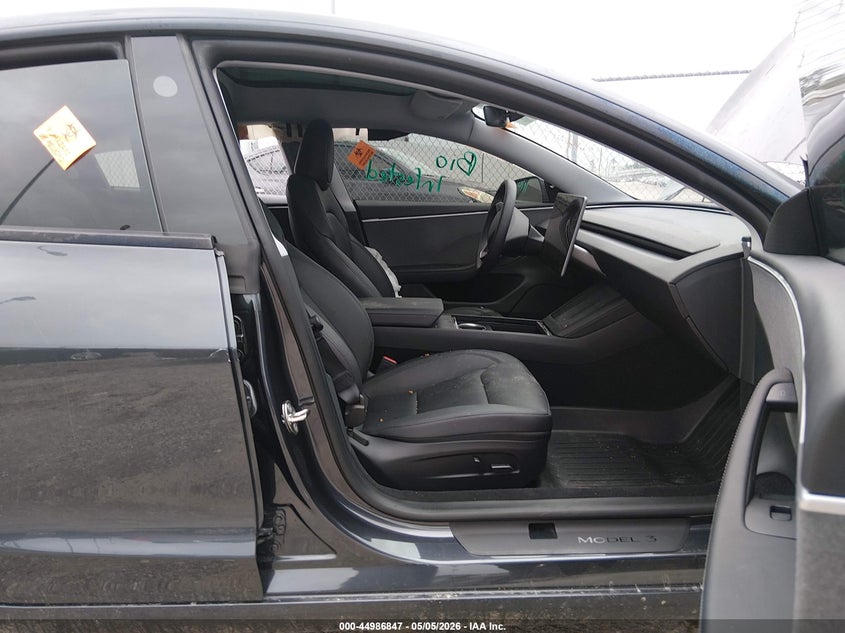 2024 Tesla Model 3 VIN 5YJ3E1EA5RF755830 IAAI salvage auction — SIDE, Original (Texas), sold $9,700 on 2026-07-08 (photo 5)