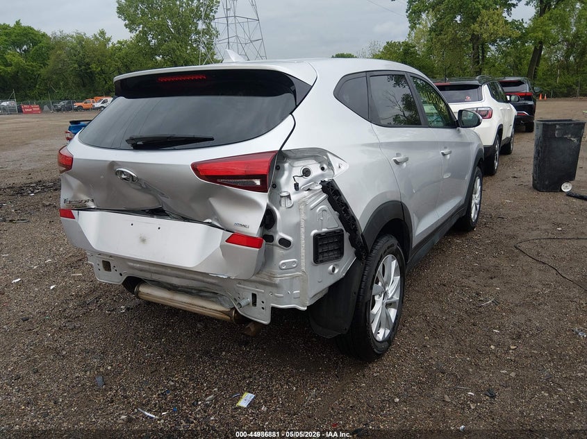 2019 Hyundai Tucson VIN KM8J2CA4XKU871934 IAAI salvage auction — FRONT & REAR, Salvage (Indiana), sold $1,950 on 2026-07-30 (photo 4)