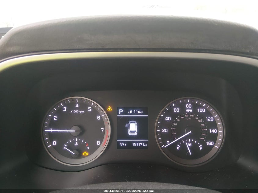 2019 Hyundai Tucson VIN KM8J2CA4XKU871934 IAAI salvage auction — FRONT & REAR, Salvage (Indiana), sold $1,950 on 2026-07-30 (photo 7)