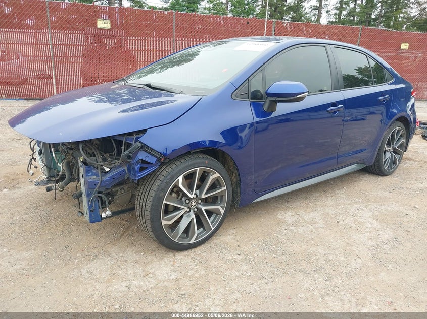 2020 Toyota Corolla VIN JTDS4RCE9LJ030606 IAAI salvage auction — FRONT END, Original (Texas), sold $4,100 on 2026-07-30 (photo 2)