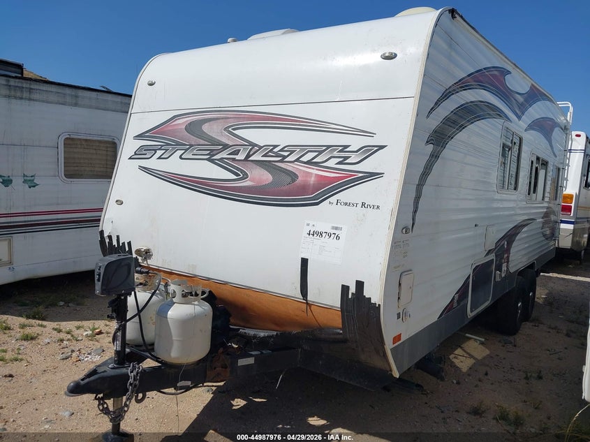 2013 Fore Stealth VIN 4X4TSFY21DC010888 IAAI salvage auction — FRONT END, Salvage (California), sold $2,800 on 2026-09-08 (photo 2)
