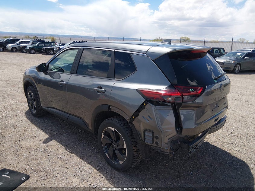 2024 Nissan Rogue VIN 5N1BT3BBXRC700406 IAAI salvage auction — REAR END, Salvage Title, sold $6,100 on 2026-07-31 (photo 3)