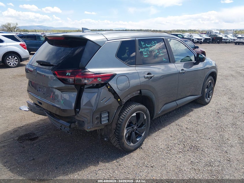 2024 Nissan Rogue VIN 5N1BT3BBXRC700406 IAAI salvage auction — REAR END, Salvage Title, sold $6,100 on 2026-07-31 (photo 4)